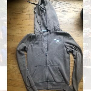 Victoria’s Secret tan bling hoodie